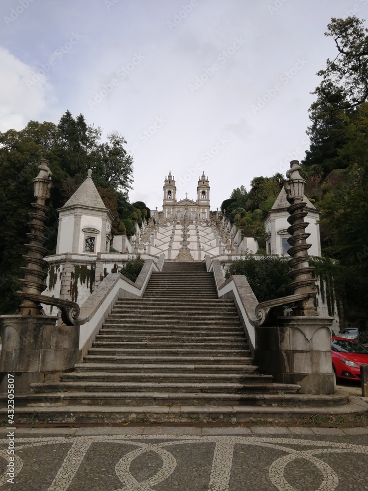 Santuário, Bom Jesus do Monte, Braga, Portugal. Santuário, Bom Jesus do Monte, Braga, Portugal.
