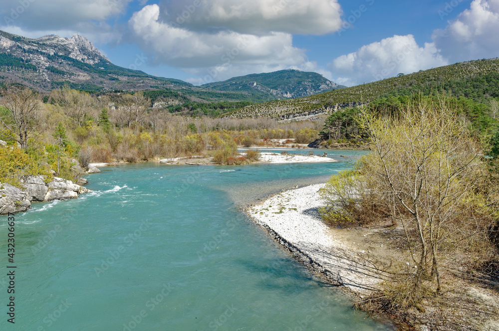 Verdonfluss,Grand Canyon du Verdon,Provence,Frankreich Verdonfluss,Grand Canyon du Verdon,Provence,Frankreich
