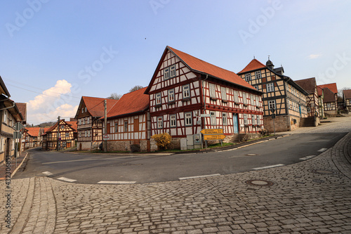 Romantisches Fachwerkstädtchen Ummerstadt in Thüringen