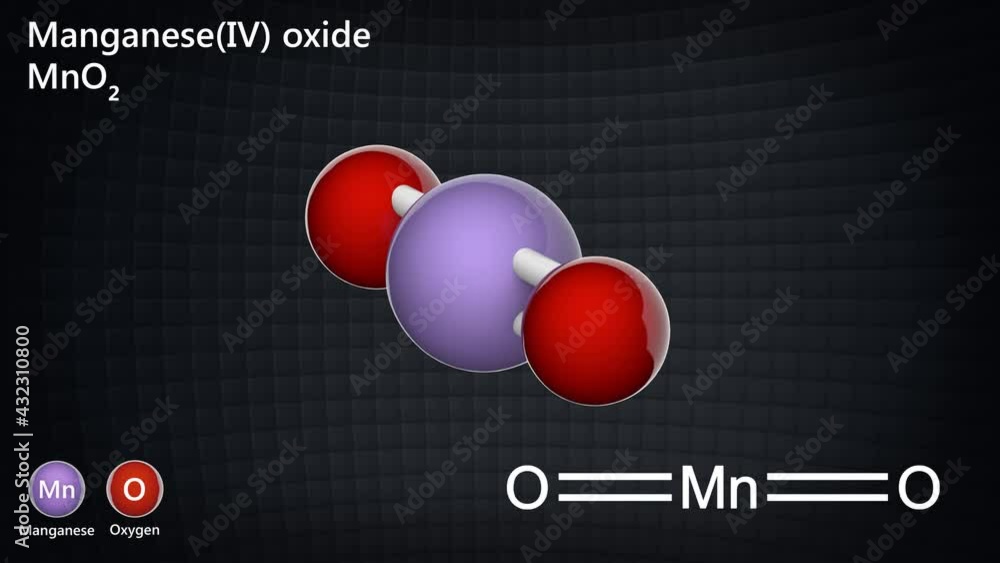 Manganese(IV) oxide (or Manganese dioxide) is the compound