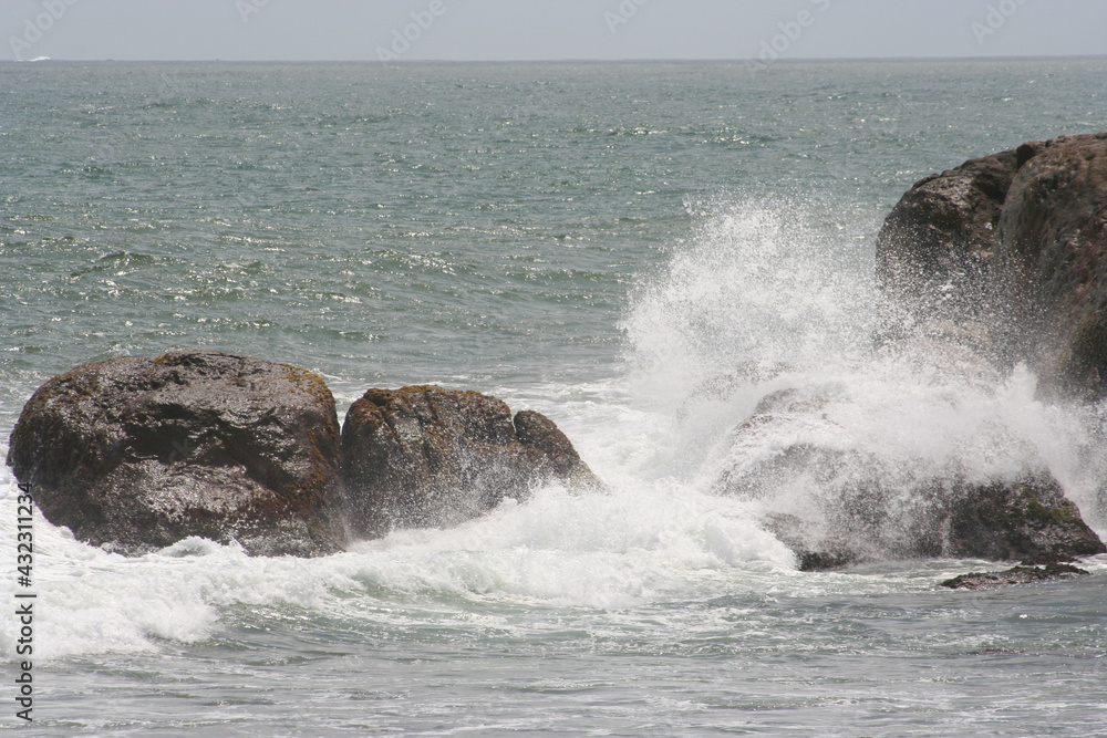 Fototapeta premium Brechende Welle