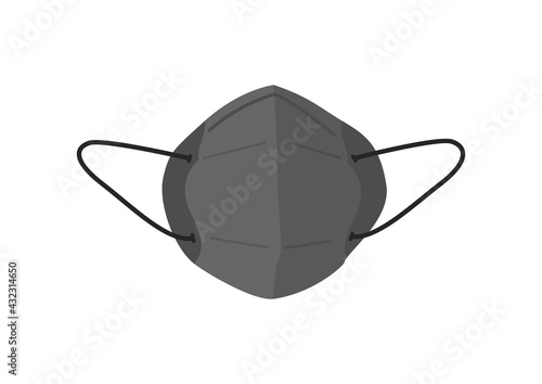 surgical or medical face mask to protect coronavirus, covid19 vector isolated on white background ep32