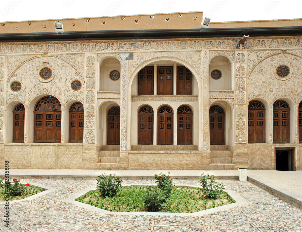 Historic old house in Kashan, Iran