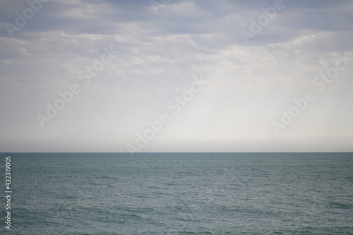 The dark waters of the Black Sea to the very horizon