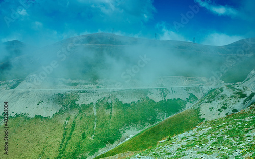 Mountain road Kaldama pass