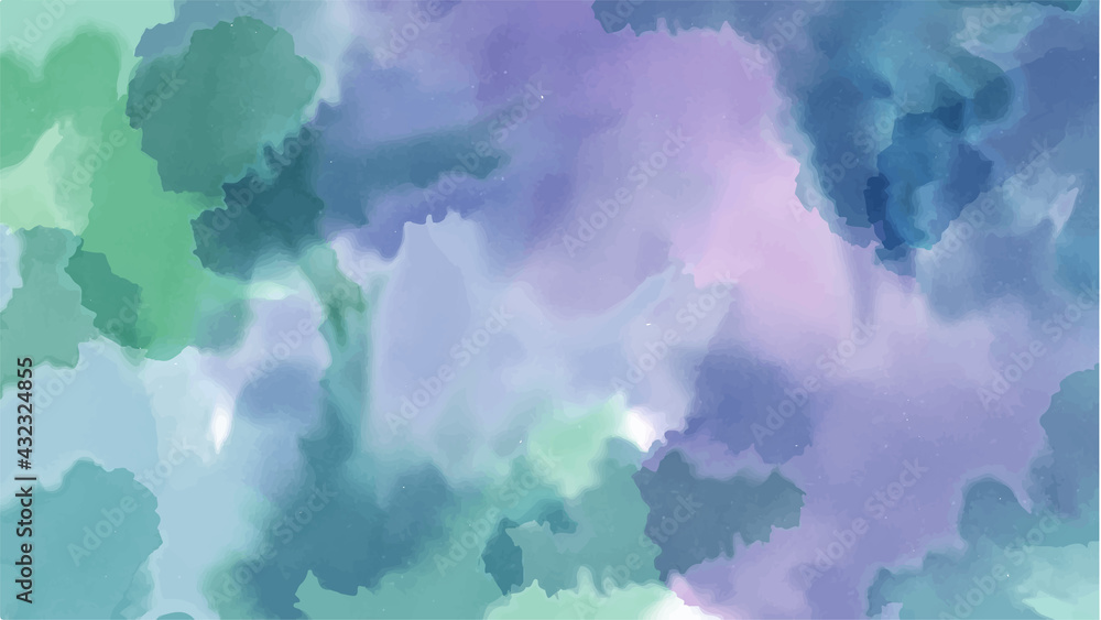 Obraz premium Purple watercolor background for textures backgrounds and web banners design