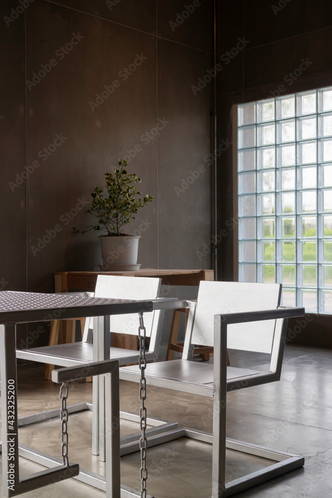 Modern and industrial style loft room Modern and industrial style loft room