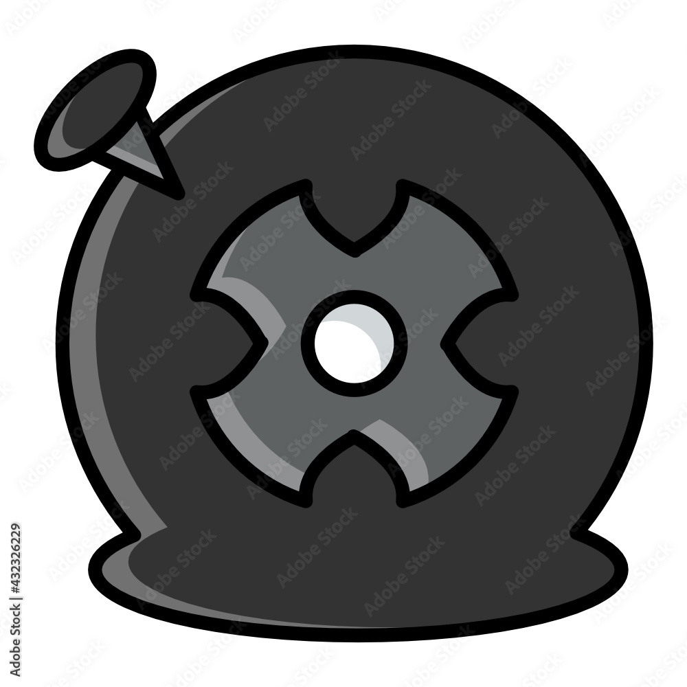 Radial patch tyre repair vector glyph icon design, Tire Repair Tools and Wheel Shop Equipment on White background Radial patch tyre repair vector glyph icon design, Tire Repair Tools and Wheel Shop Equipment on White background