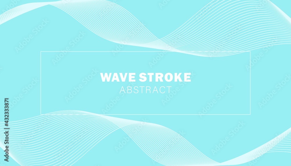 white, wave,  stroke, blend. line, blue, light, abstract, card, brochure, background