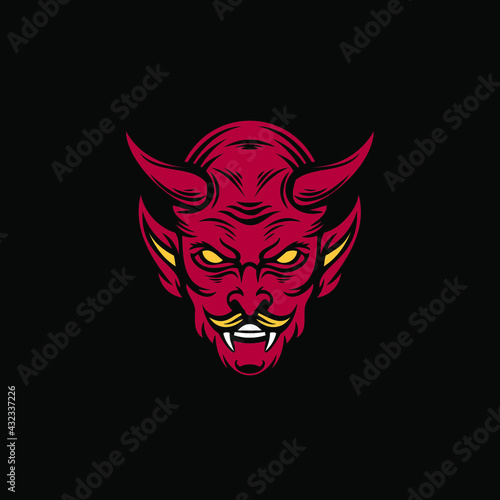 red devil mask