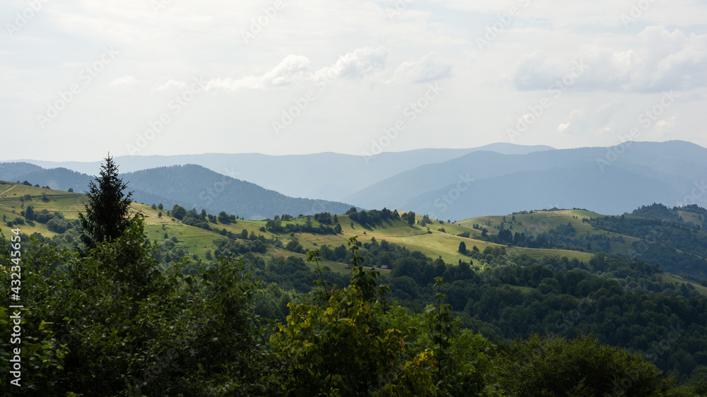 Fototapeta premium landscape with clouds