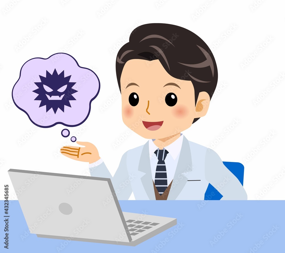 白いスーツの男性