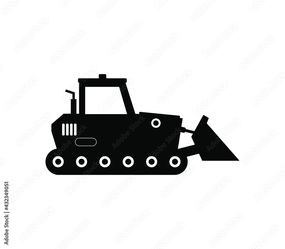 Obraz premium Excavator icon