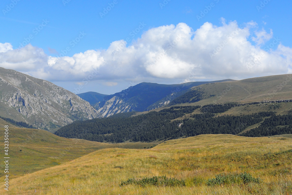 Trekking in the Caucasus Nature Reserve, Guzeripl Pass Trekking in the Caucasus Nature Reserve, Guzeripl Pass