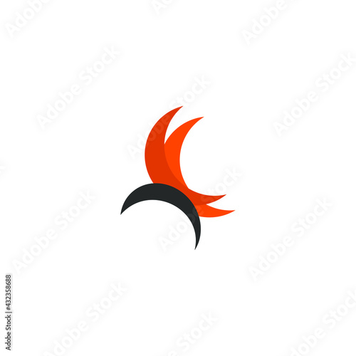 logo design bird abstract vector © fadlan