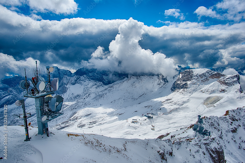 Fototapeta premium Zugspitze Panorama