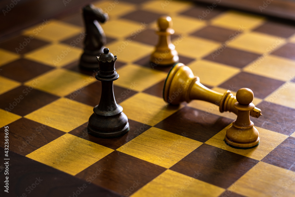 Check mate no Xadrez Stock Photo | Adobe Stock