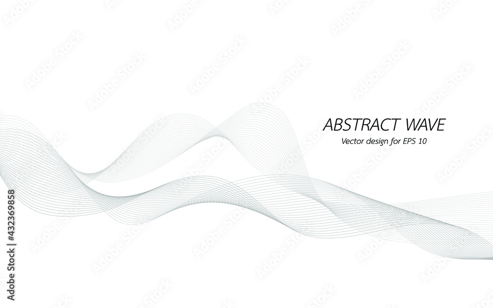 Abstract wave design geometric pattern. Background digital technology line frequency, smooth stripe, color tone white gray and black. Graphic element concept with copy space, crypto currency. Vector. Abstract wave design geometric pattern. Background digital technology line frequency, smooth stripe, color tone white gray and black. Graphic element concept with copy space, crypto currency. Vector.