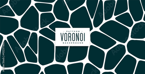 organic voronoi pattern blocks background photo