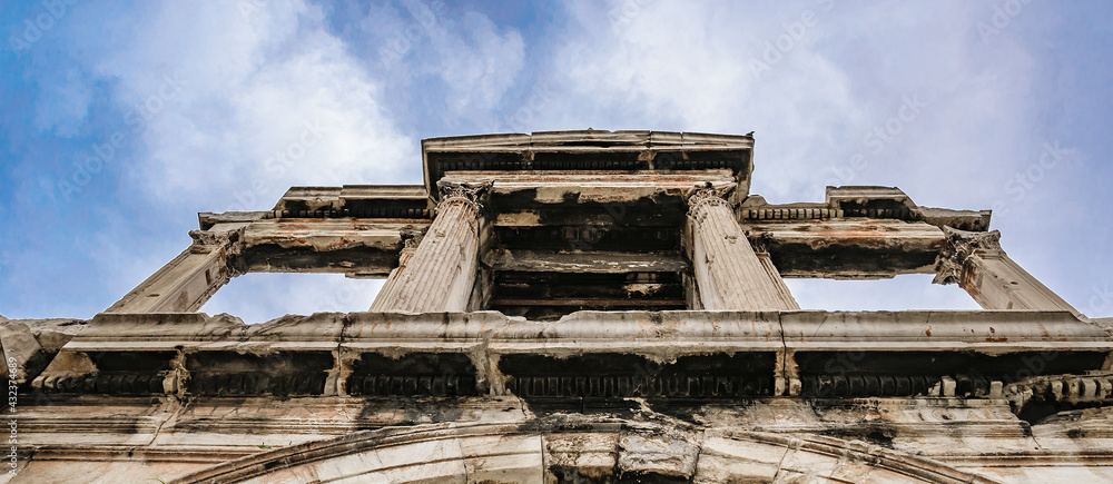 Adriano Emperor Arch, Athens Greece