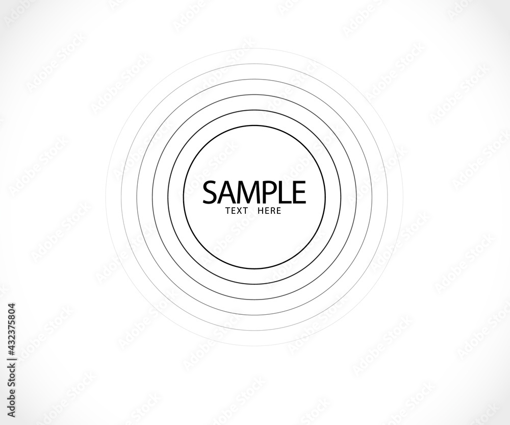 Black abstract vector circle frame line logo. Element for graphic web design, Template for print, textile, wrapping, decoration. Round border Icon circle texture. - vector illustration Black abstract vector circle frame line logo. Element for graphic web design, Template for print, textile, wrapping, decoration. Round border Icon circle texture. - vector illustration
