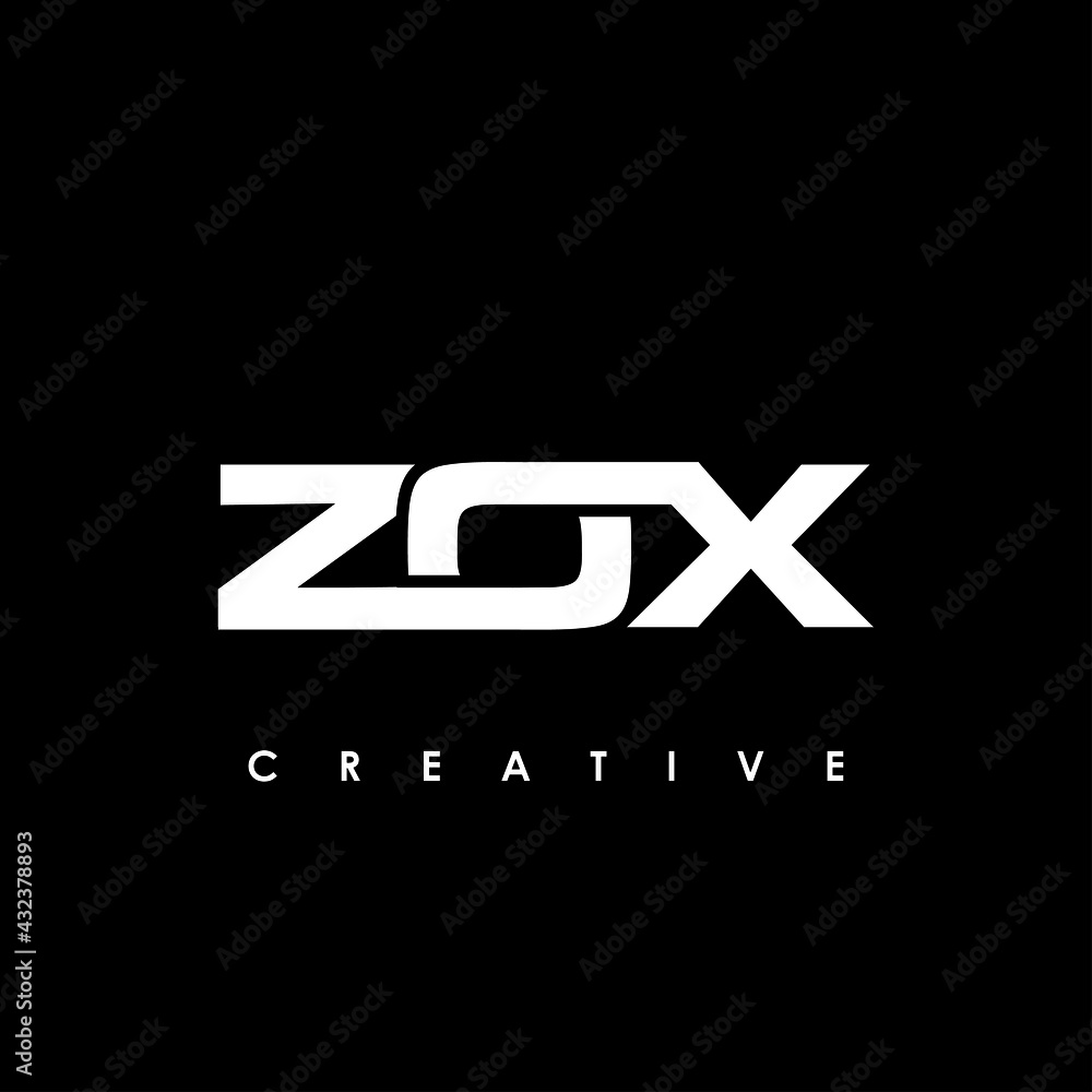 ZOX Letter Initial Logo Design Template Vector Illustration ZOX Letter Initial Logo Design Template Vector Illustration