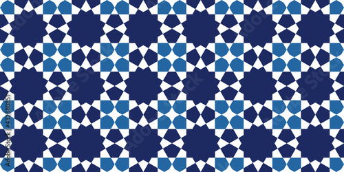 Geometric Islamic Seamless Pattern