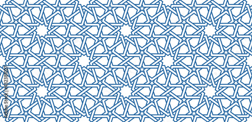 Geometric Islamic Seamless Pattern