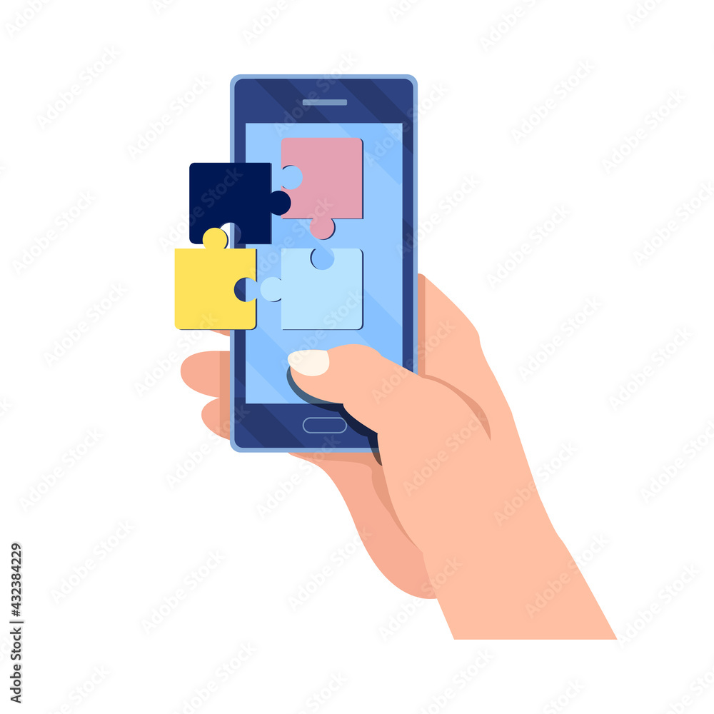 image of mobile applications, vector illustration image of mobile applications, vector illustration