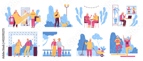 Elderly People Set