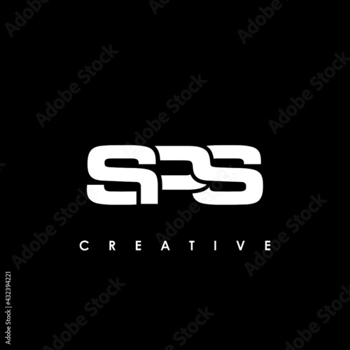 SPS Letter Initial Logo Design Template Vector Illustration