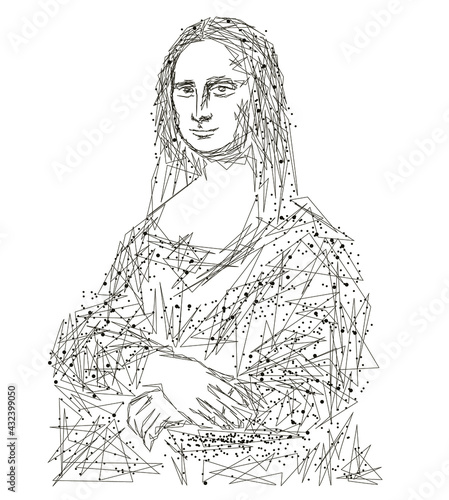 Cuadro en lienzo Mona Lisa - Gioconda by Leonardo da Vinci