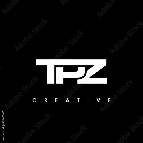 TPZ Letter Initial Logo Design Template Vector Illustration