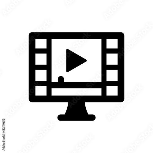 Video streaming icon