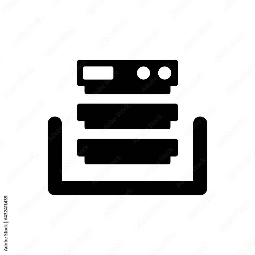 Server rack icon Server rack icon