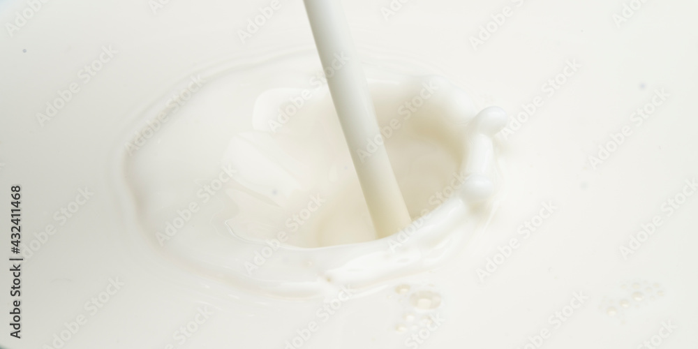 Close up splash milk Close up splash milk
