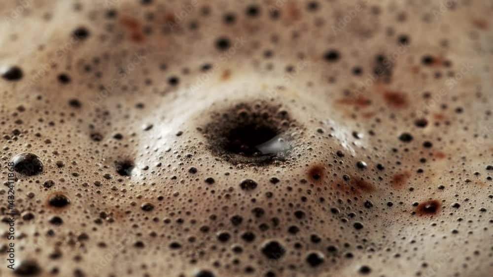 Super slow motion of falling drop into coffee. Filmed on high speed cinema camera, 1000fps. Super slow motion of falling drop into coffee. Filmed on high speed cinema camera, 1000fps.
