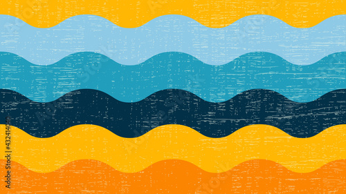 Waves Abstract Background