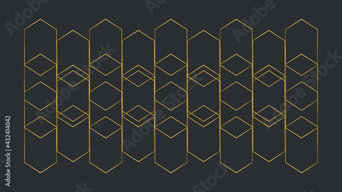 Abstract Geometric Background