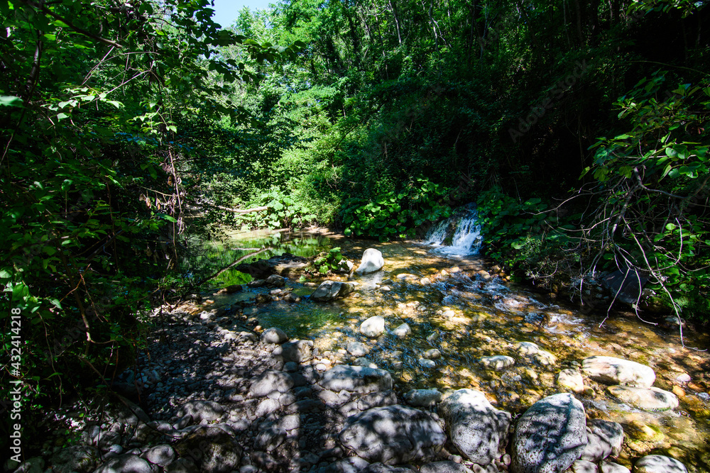 Fototapeta premium Cascata Waterfall