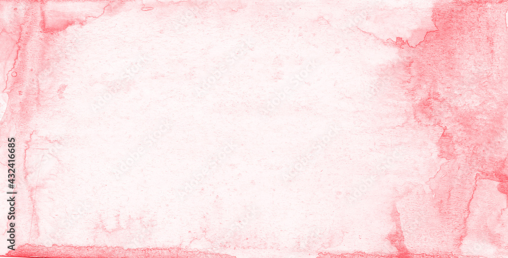 Fototapeta premium pink watercolor background