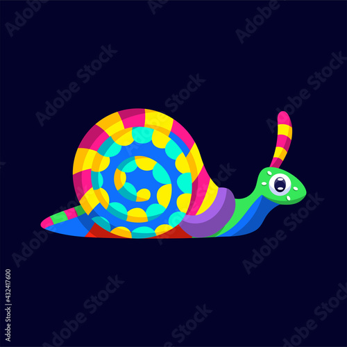 Alebrije of a snail Mexican culture