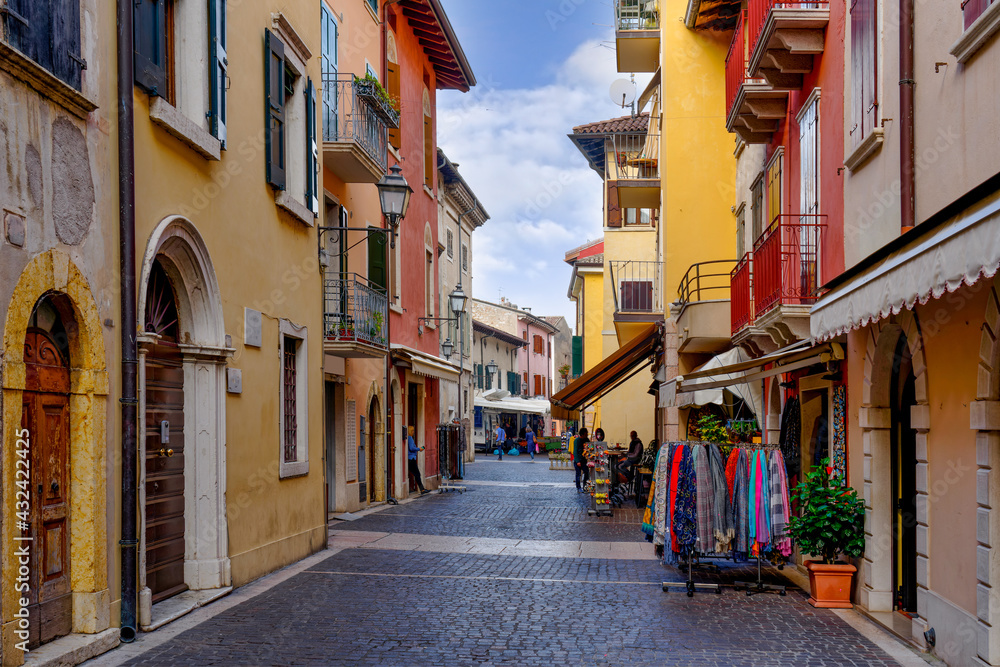 Fussgängerzone Torri del Benaco, Lago di Garda