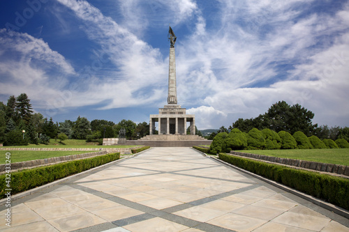 Photography Bratislava - Slowakei - Soldatenfriedhof/Kriegerdenkmal Slavin