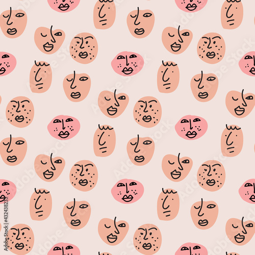 Face emotion pattern 4