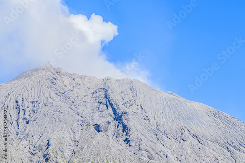 有村溶岩展望所から見た桜島 鹿児島県鹿児島市 Sakurajima seen from Arimura Lava Observatory Kagoshima-ken Kagoshima city