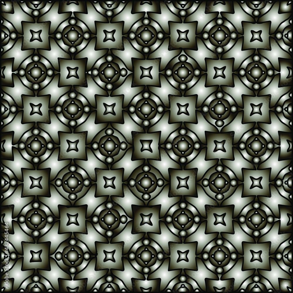 Pattern with a black-and-white gradient . Abstract metallic background Pattern with a black-and-white gradient . Abstract metallic background