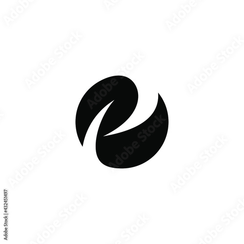 letter P logo design vector