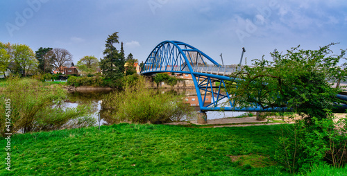 Weserbrücke in Nienburg photo