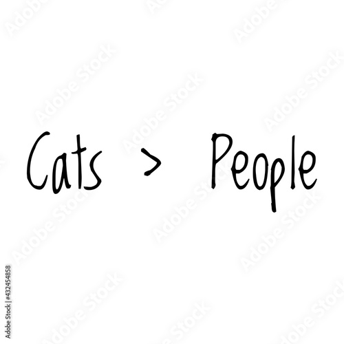 Quote Illustration for Cats Lovers